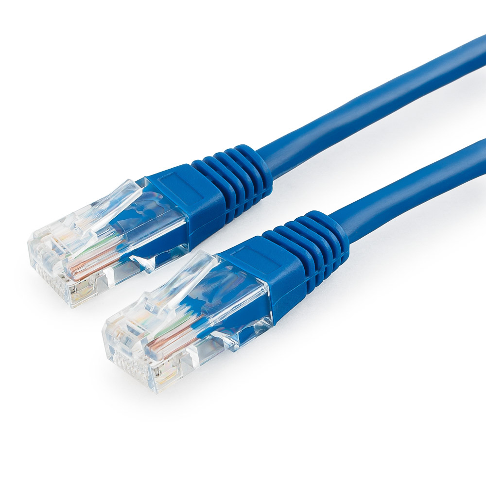 

Патч-корд UTP кат.5e, 15м, RJ45-RJ45, синий, Cablexpert (PP10-15M/B), PP10-15M/B