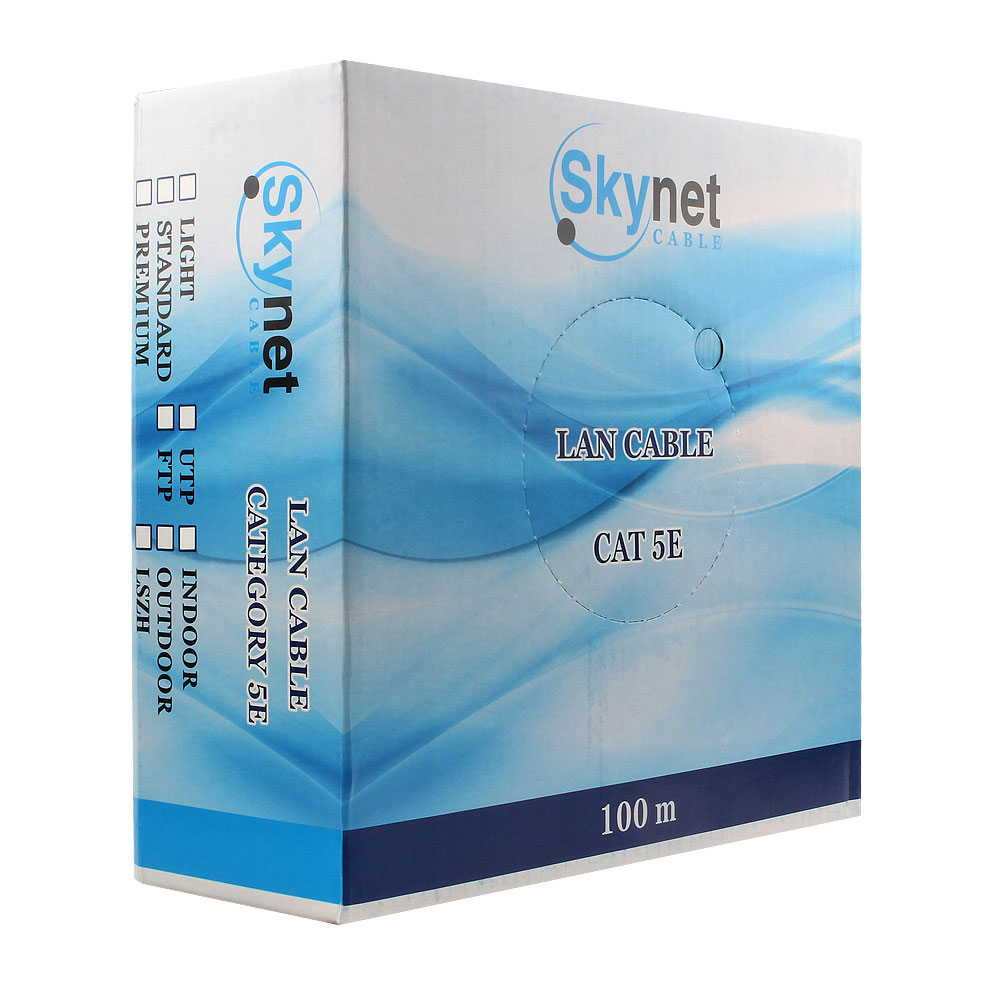 

Витая пара UTP кат.5e, 4 пары, CU, 100м., внешний, одножильный, черный, SkyNet (CSP-UTP-4-CU-OUT/100)