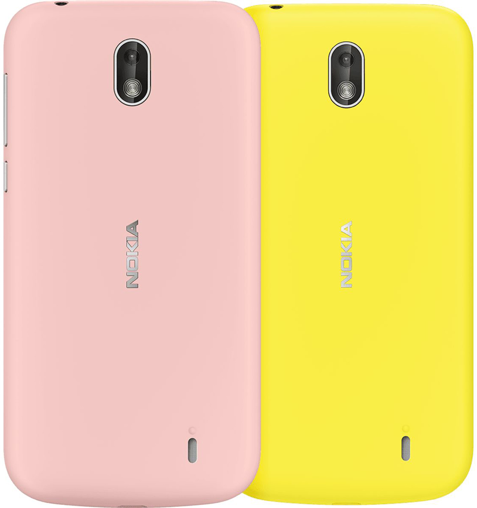 

Nokia Защитная крышка Nokia 1 Xpress-on Cover Dual Pack PK&YLW XP-150 [1A21RSQ00VA], XP-150