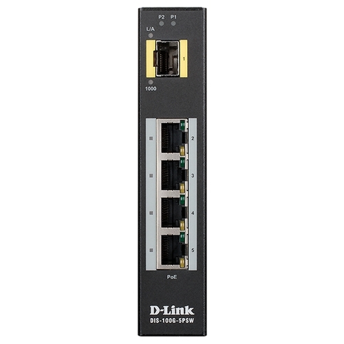 Коммутатор D-link DIS-100G-5PSW (4x1 Гбит/с)