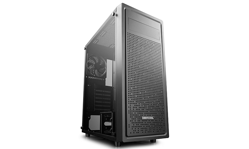 Корпус Deepcool E-SHIELD, ATX, Midi-Tower, USB 3.0, черный, Без БП (DP-ATX-E-SHIELD)