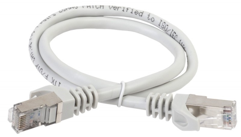 

Патч-корд UTP кат.5e, 10м, RJ45-RJ45, серый, LSZH, ITK (PC01-C5EUL-10M)