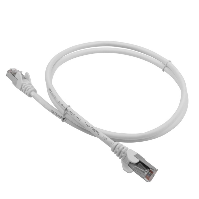 

Патч-корд FTP кат.5e, 10м, RJ45-RJ45, серый, LSZH, экранированный, Lanmaster (LAN-PC45/S5E-10-GY), LAN-PC45/S5E-10-GY