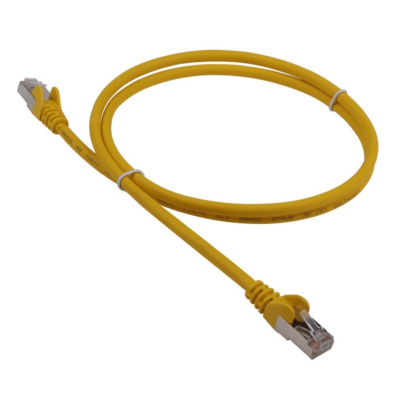 

Патч-корд FTP кат.5e, 7м, RJ45-RJ45, желтый, LSZH, экранированный, Lanmaster (LAN-PC45/S5E-7.0-YL), LAN-PC45/S5E-7.0-YL