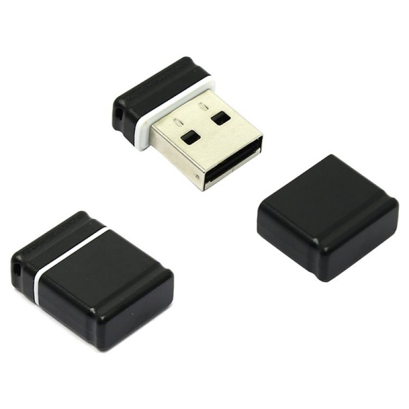 

Флешка 32Gb USB 2.0 QUMO Nano nanoDrive, черный (QM32GUD-NANO-B), nanoDrive