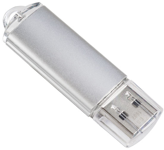 

Флешка 32Gb USB 2.0 Perfeo E01, серебристый (PF-E01S032ES), E01
