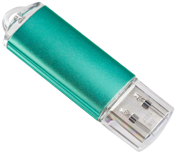 

Флешка 8Gb USB 2.0 Perfeo E01, зеленый (PF-E01G008ES), E01