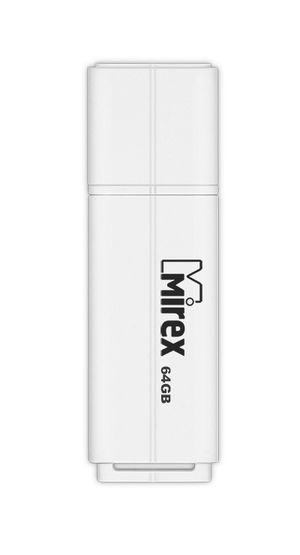 

Флешка 64Gb USB 2.0 Mirex Color Blade Line, белый (13600-FMULWH64), Line