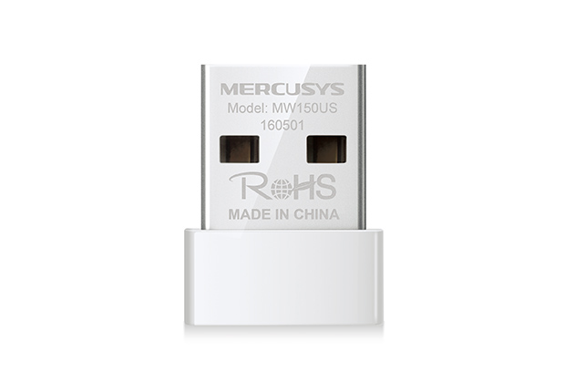 Адаптер Wi-Fi Mercusys MW150US, до 150 Мбит/с, USB