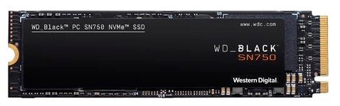 

Твердотельный накопитель (SSD) Western Digital 250Gb WD Black SN750, 2280, M.2, NVMe (WDS250G3X0C)