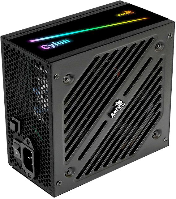 

Блок питания 600 Вт ATX AeroCool Cylon 600, 120 мм, 80 Plus (4718009153356), Cylon 600