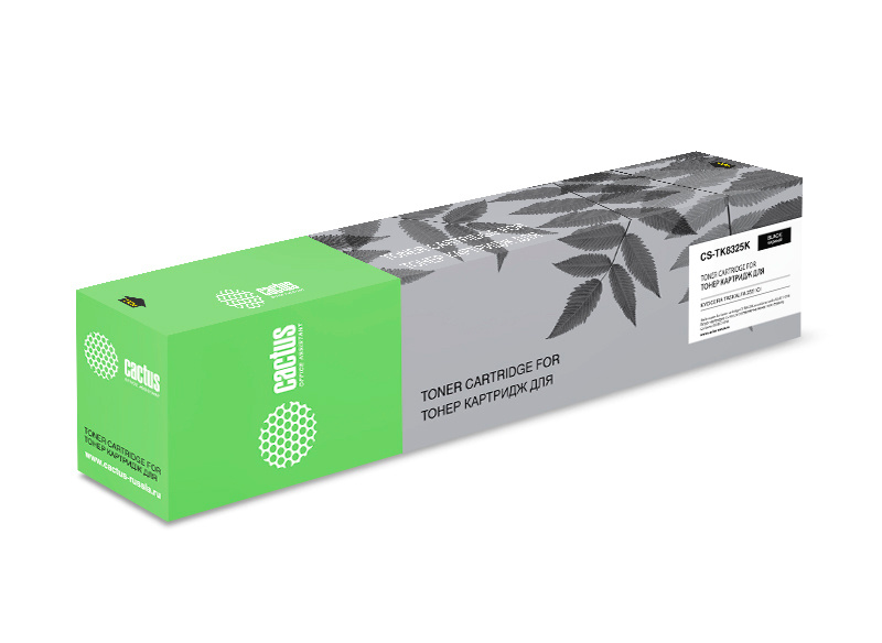 

Картридж лазерный Cactus CS-TK8325K (TK-8325K/1T02NP0NL0), черный, 18000 страниц, совместимый, для Kyocera Taskalfa-2551CI