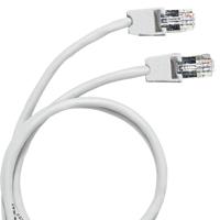 

Патч-корд UTP кат.5e, 2м, RJ45-RJ45, серый, Legrand (051637)