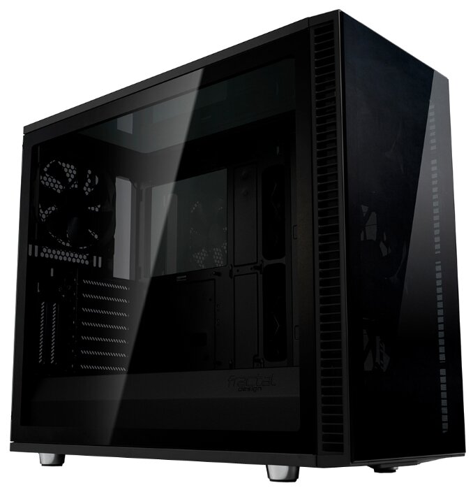 Корпус Fractal Design Define S2 Vision Blackout Edition, ATX, Midi-Tower, 2xUSB 3.0, черный, без БП (FD-CA-DEF-S2V-BKO-TGD)