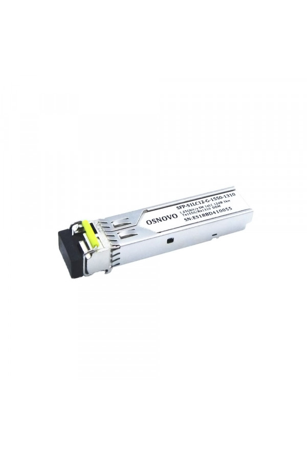 

Модуль SFP Osnovo S1LC12-G, 3 км, LC, Tx:1550 нм, Rx:1310 нм, 1.25 Гбит/с, SM, DDM (SFP-S1LC12-G-1550-1310), Серебристый, S1LC12-G