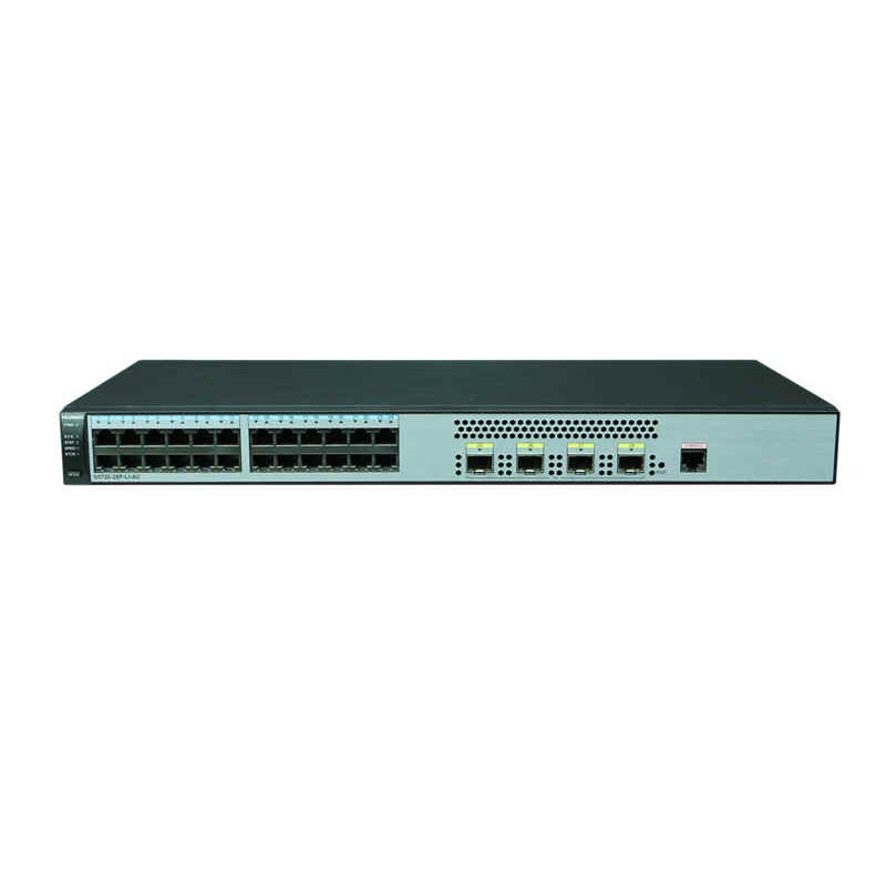 

Коммутатор Huawei S5720-28P-LI-AC, управляемый, кол-во портов: 24x1 Гбит/с, кол-во SFP/uplink: 4x1 Гбит/с, установка в стойку (98010768), S5720-28P-LI-AC