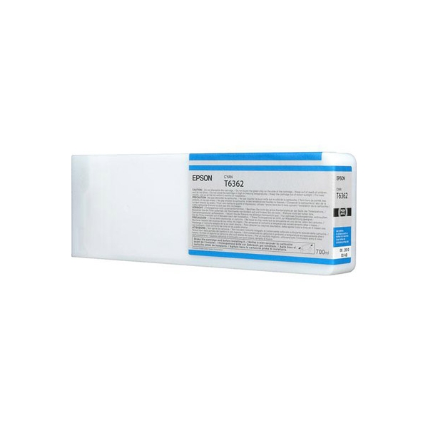 

Картридж струйный Epson T6362 (C13T636200), голубой, оригинальный, объем 700 мл для Epson Epson Stylus Pro 9900 / 7900 / 9890 / 7890 / WT7900 Design Edition / WT7899 / 9700 / 7700, T6362