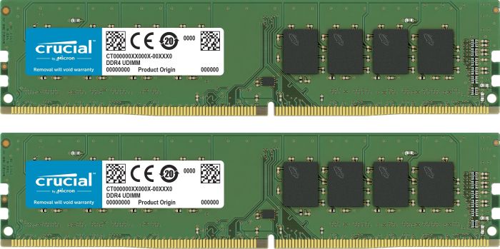 

Комплект памяти DDR4 DIMM 16Gb (2x8Gb), 3200MHz, CL22, 1.2 В, Crucial (CT2K8G4DFS832A), CT2K8G4DFS832A