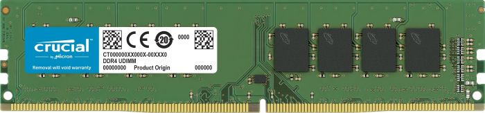 Память DDR4 DIMM 8Gb, 3200MHz, CL22, 1.2V Crucial (CT8G4DFS832A) - фото 1