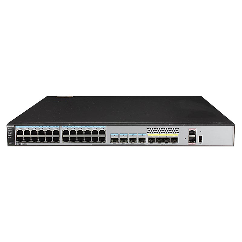 

Коммутатор Huawei S5720-28X-SI-AC, управляемый, кол-во портов: 24x1 Гбит/с, кол-во SFP/uplink: 4x10 Гбит/с, установка в стойку (02350DLT), S5720-28X-SI-AC