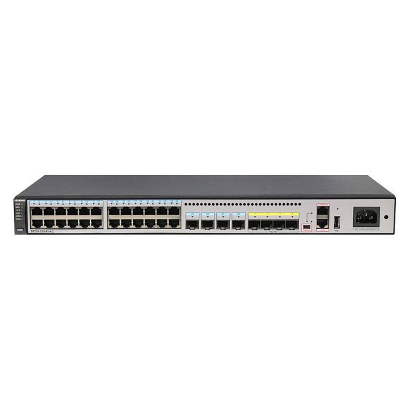 

Коммутатор Huawei S5720-32X-EI-AC, управляемый, кол-во портов: 20x1 Гбит/с, кол-во SFP/uplink: 8x10 Гбит/с, установка в стойку (02359586), S5720-32X-EI-AC