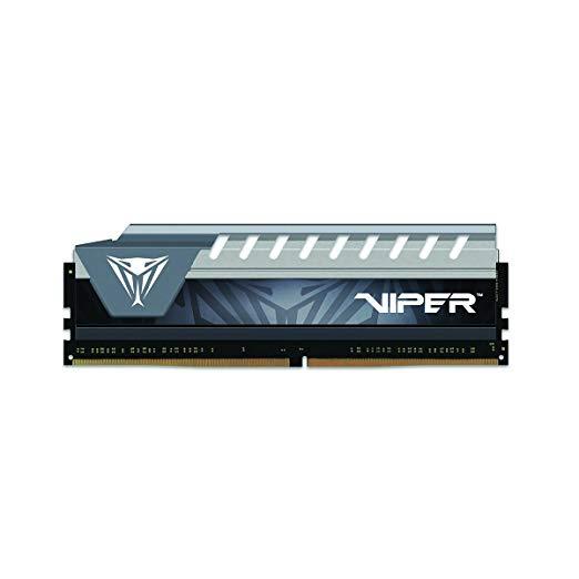 

Память DDR4 DIMM 4Gb, 2666MHz, CL16, 1.2 В, Patriot Memory, Viper Elite (PVE44G266C6GY), PVE44G266C6GY