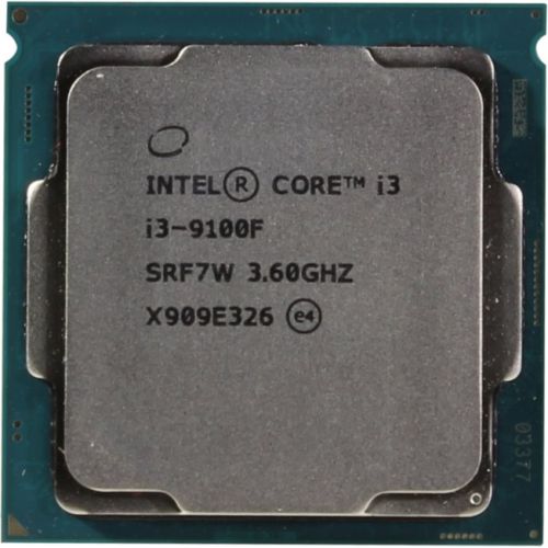 

Процессор Intel Core i3-9100F Coffee Lake R, 4C/4T, 3600MHz 6Mb TDP-65 Вт Socket1151 v2 tray (OEM) (Совместимы только с 3хх чипсетами!) (CM8068403377321), 9100F