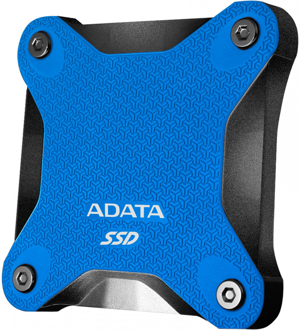 

Внешний твердотельный накопитель (SSD) ADATA 480Gb SD600Q, 1.8", USB 3.1, синий (ASD600Q-480GU31-CBL), ASD600Q-480GU31-CBL