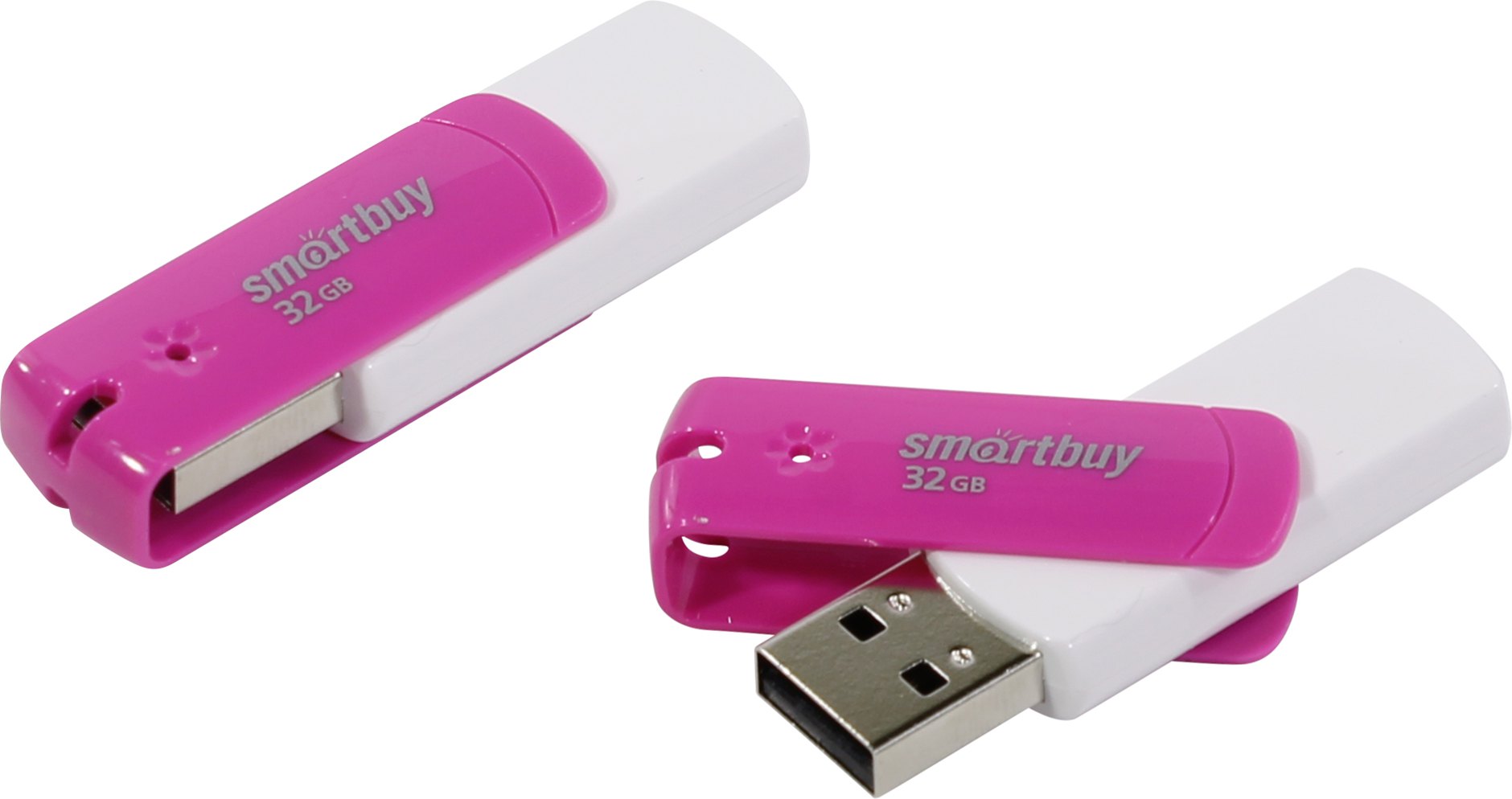 

Флешка 32Gb USB 2.0 SmartBuy Diamond, розовый (SB32GBDP), Diamond
