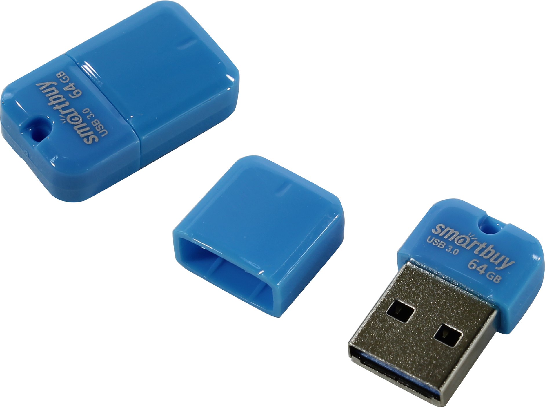 

Флешка 64Gb USB 3.0 SmartBuy ART, голубой (SB64GBAB-3), ART