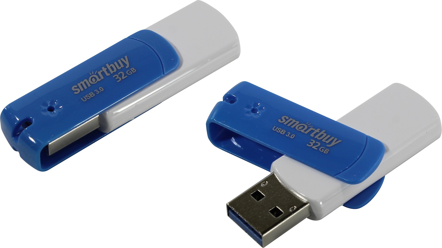 

Флешка 32Gb USB 3.0 SmartBuy Diamond, голубой (SB32GBDB-3), Diamond