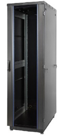 

Шкаф напольный 42U 600x1000, перфорация, черный, разборный, 60F-42-6A-34BL, Eurolan, S3000, 60F-42-6A-34BL