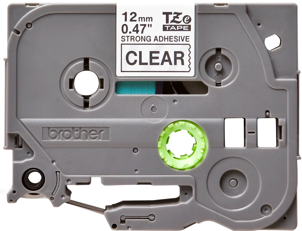 

Кассета с наклейками Brother TZ-ES131, 1.2 см x 8 м, черный на прозрачном, оригинальная (TZES131), TZ-ES131