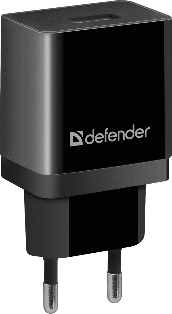 Сетевое зарядное устройство Defender EPA-10, 2.1А, черный