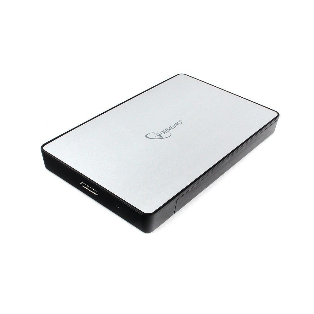

Внешний бокс Gembird EE2-U3S-31P, 1x 2.5" USB 3.0, серебристый, EE2-U3S-31P