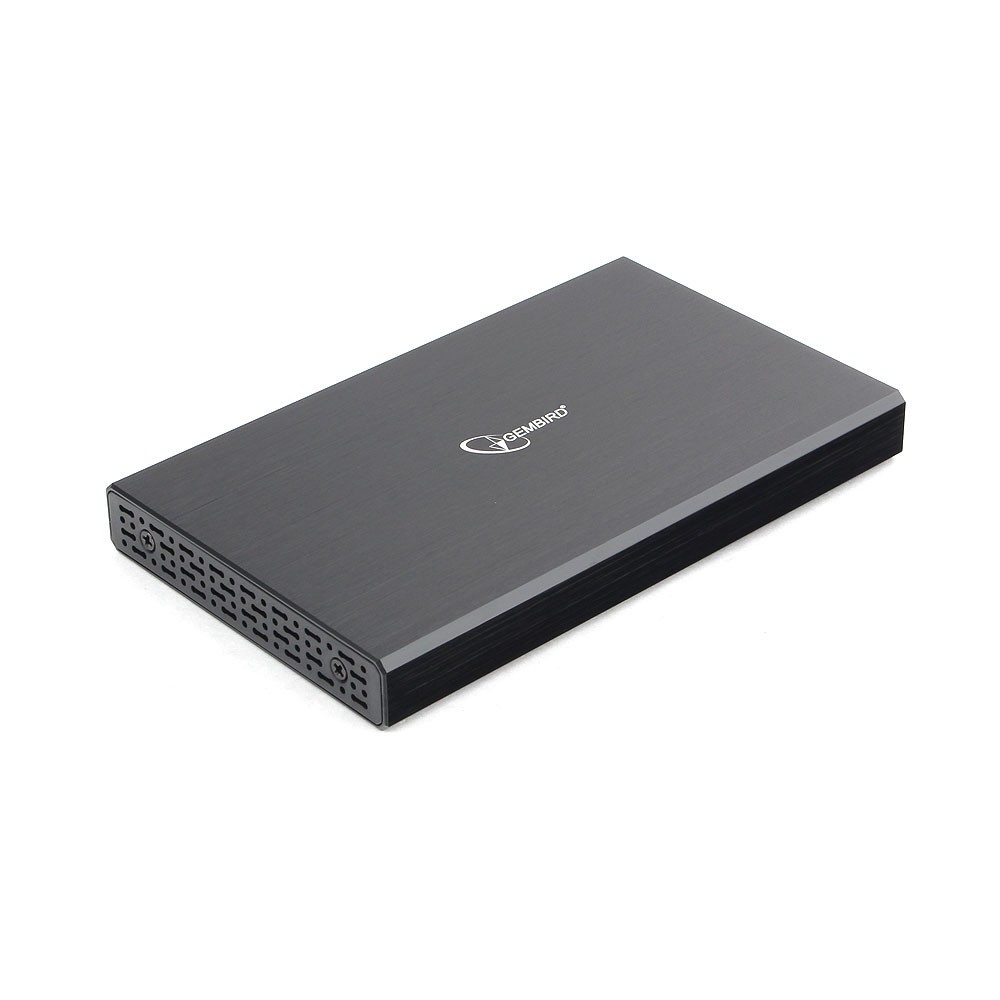 Внешний бокс Gembird EE2-U3S-55, 1x2.5", черный