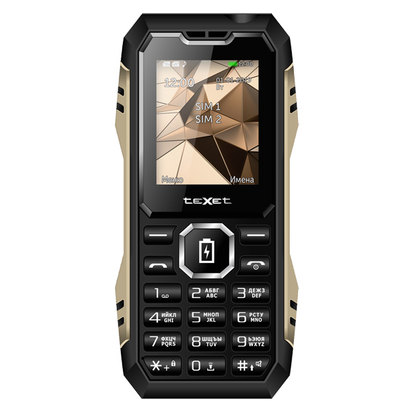 

Мобильный телефон teXet TM-D429, 1.77" 160x128 TN, BT, 2-Sim, 1500 мА·ч, антрацит, TM-D429