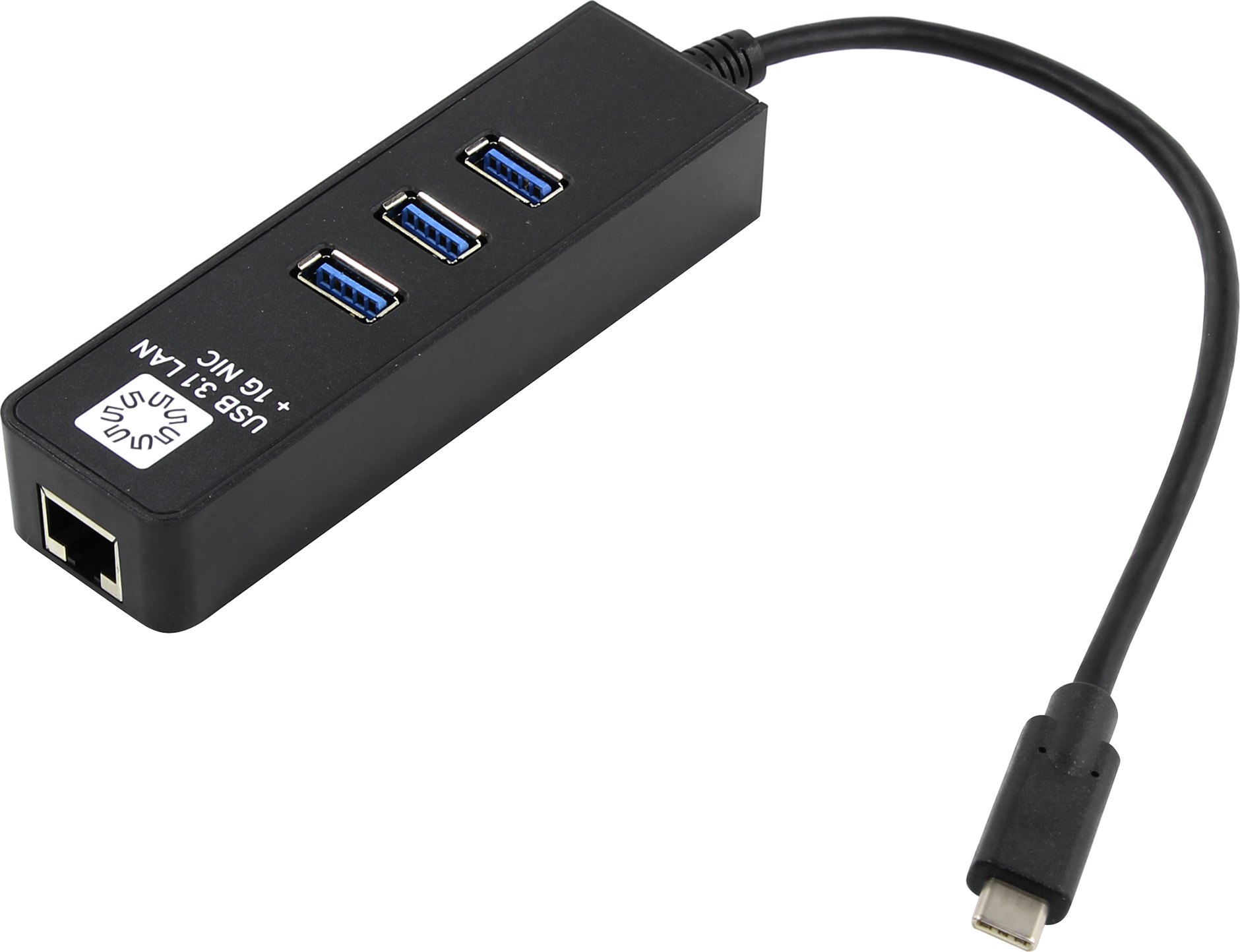 

Концентратор 5bites UA3C-45-10BK, 3xUSB 3.0, черный + RJ45 (UA3C-45-10BK), UA3C-45-10BK
