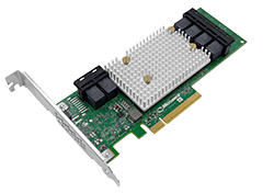 Адаптер HBA Microsemi Adaptec 1100-24i, SAS/SATA 12G, 24-port (miniSAS HD), PCI-Ex8, SGL (2293800-R)