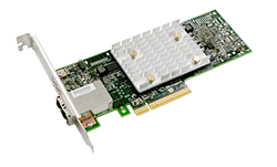 Адаптер HBA Microsemi Adaptec 1100-8e, SAS/SATA 12G, 8-port (miniSAS HD), PCI-Ex8, SGL (2293300-R)