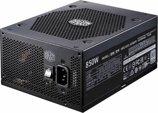 

Блок питания 850 Вт ATX CoolerMaster V850, 135 мм, 80 Plus Platinum (MPZ-8501-AFBAPV-EU), V850