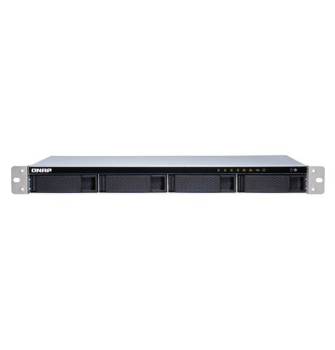 

Сетевой накопитель (NAS) QNAP TS-431XeU, 2x1 Гбит/с + 1x10 Гбит/с, 4xUSB 3.X, AL-314/4x1.7 ГГц, DDR3 8Gb, (TS-431XeU-8G), Черный, TS-431XeU