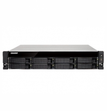 

Сетевой накопитель (NAS) QNAP TS-883XU-RP, 8x2.5"/3.5" SATA3 HDD, 4x1 Гбит + 2x10 Гбит/с SFP+, 6xUSB 3.X, Intel Xeon E-2124/4x3.3 ГГц, DDR4 8Gb, 300W, 2U, (TS-883XU-RP-E2124-8G), Черный, TS-883XU-RP