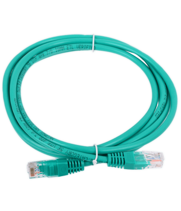 Патч-корд UTP кат.5e, 0.5м, RJ45-RJ45, зеленый, Neomax (13001-005G/NM13001-005G)