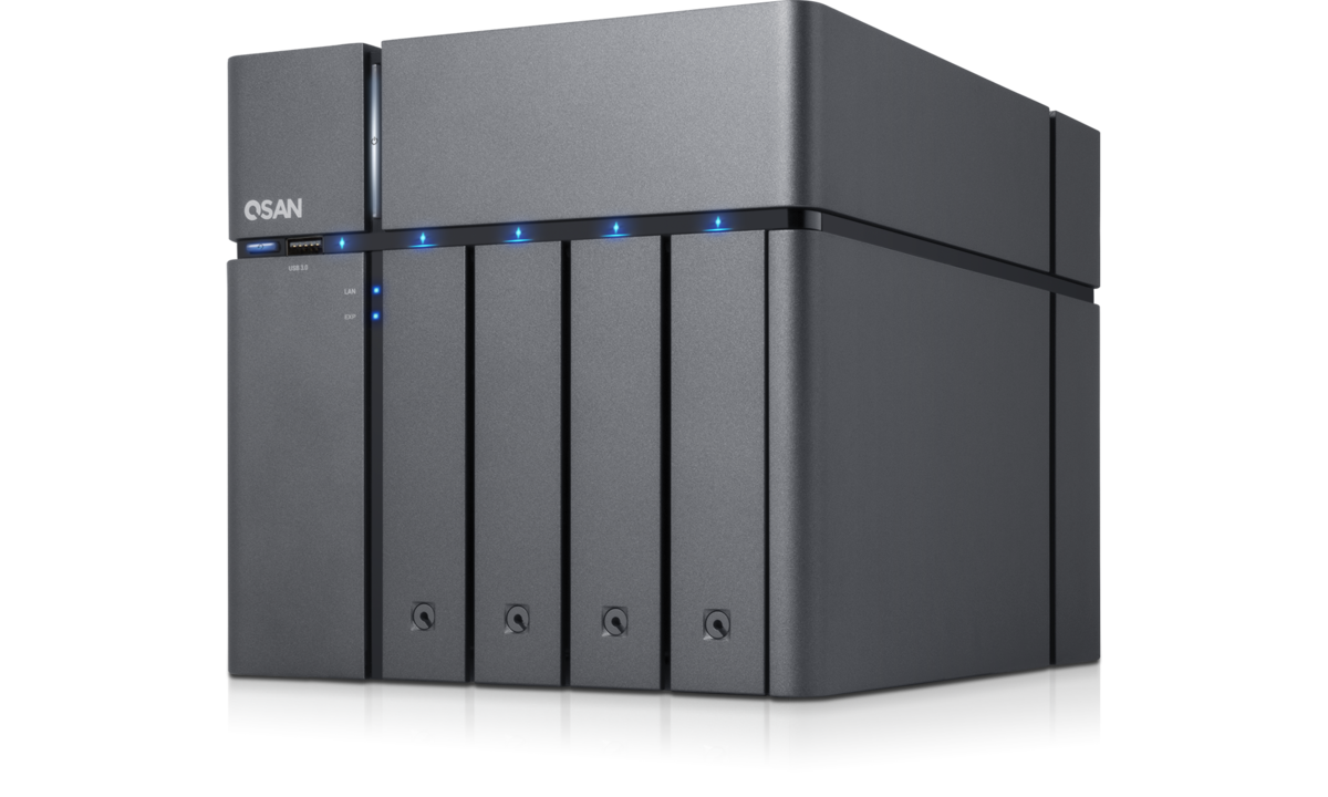 

Сетевой накопитель (NAS) QSAN XN5004T-EU, слоты 5x2.5"/3.5" SATA 6Gb/s, 4x1 Гбит/с, 5xUSB 3.0, Intel Celeron/2x2.9GHz, DDR4 8Gb, RAID 0/1/5/6/10, (XN5004T-EU), XN5004T-EU