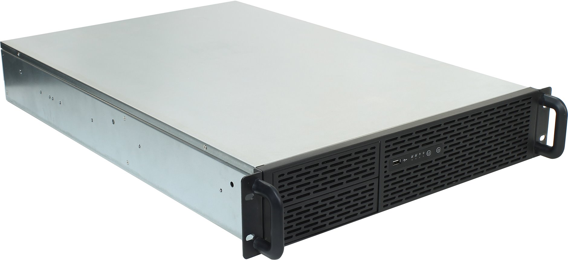 

Корпус Procase B205L-B-0, E-ATX, 2U RM, без БП, черный (B205L-B-0), B205L-B-0
