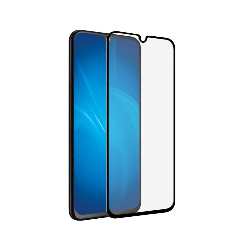 

Защитное стекло DF для смартфона Samsung Galaxy A40 закаленное, c черной рамкой (DF sColor-78 (black))
