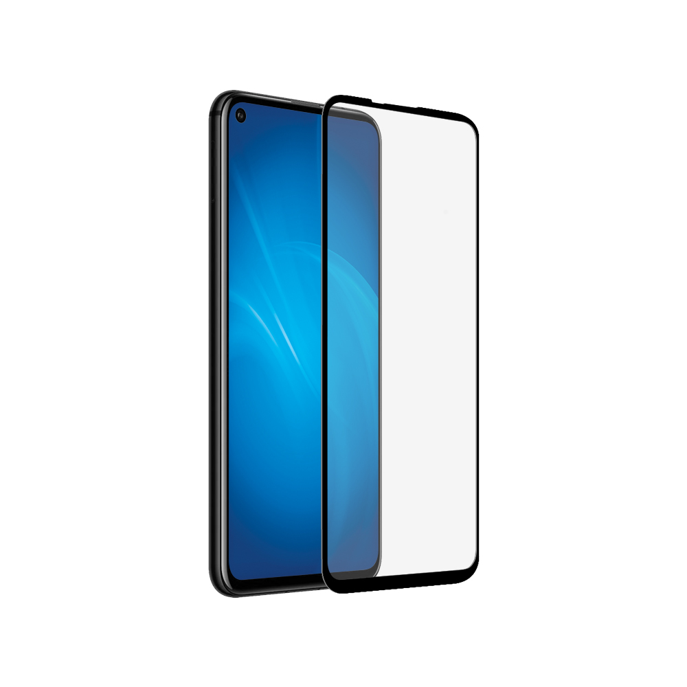 

Защитное стекло DF для экрана смартфона Huawei Honor 20/ Honor 20 Pro/ Nova 5T, FullScreen, поверхность глянцевая, черная рамка (DF hwColor-104 (black))