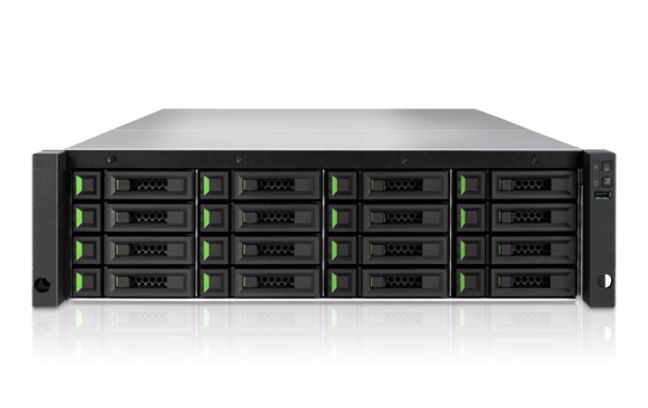 

Сетевой накопитель (NAS) QSAN XN8016R-EU, слоты 16x3.5" SATA 6Gb/s, 1x1 Гбит + 2x10 Гбит/с, 2xUSB 3.0, Intel Xeon/4x2.2GHz, DDR4 8Gb, RAID 0/1/5/6/10, (XN8016R-EU), Черный, XN8016R-EU