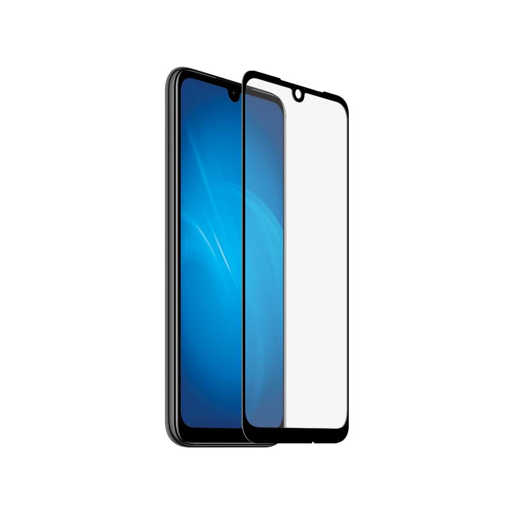 

Защитное стекло DF для смартфона Xiaomi Redmi 7 Full Screen, c черной рамкой (xiColor-56 (black))